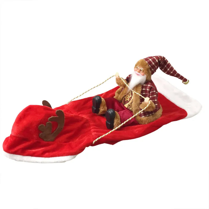 ZENOVAP™ Santa Sleigh Dog Costume