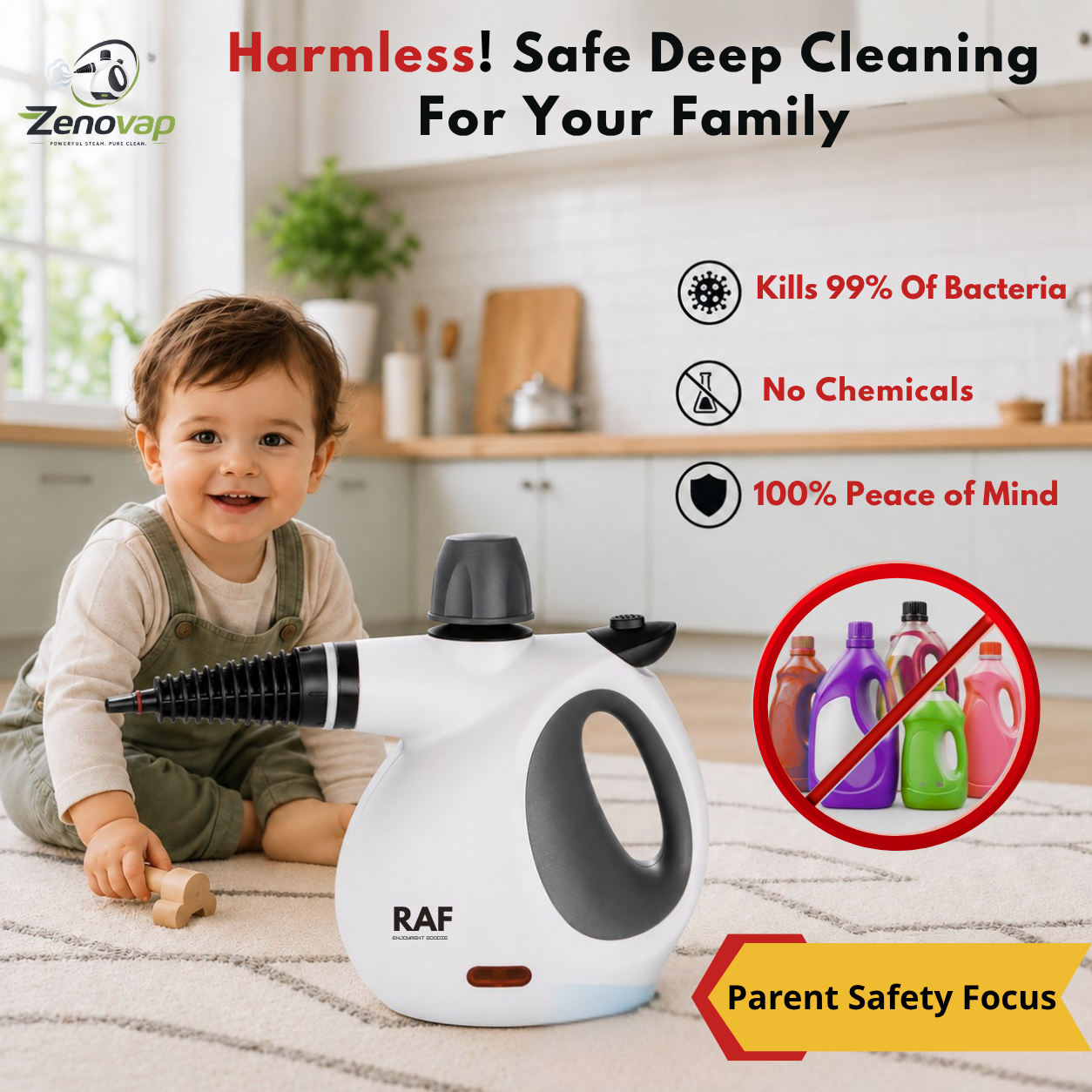 Zenovap® - Powerful Steam. Pure Clean