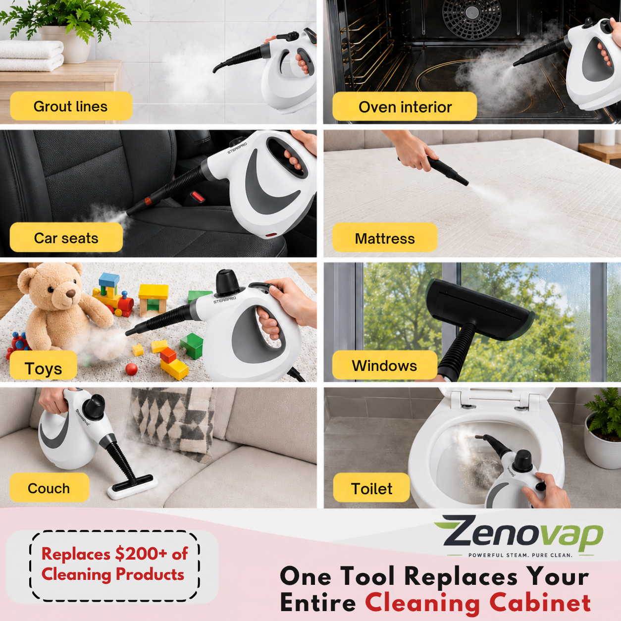 Zenovap® - Powerful Steam. Pure Clean