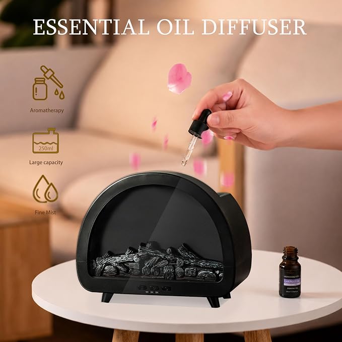 ZENOVAP™ Fireplace Flame Aroma Diffuser
