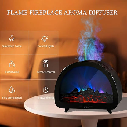 ZENOVAP™ Fireplace Flame Aroma Diffuser