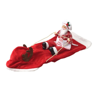 ZENOVAP™ Santa Sleigh Dog Costume