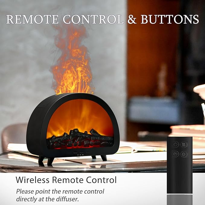 ZENOVAP™ Fireplace Flame Aroma Diffuser