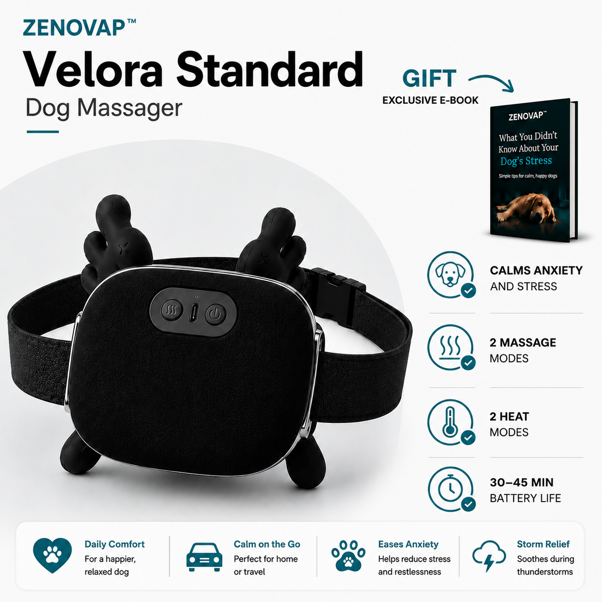 Zenovap™ CalmPaw Massager