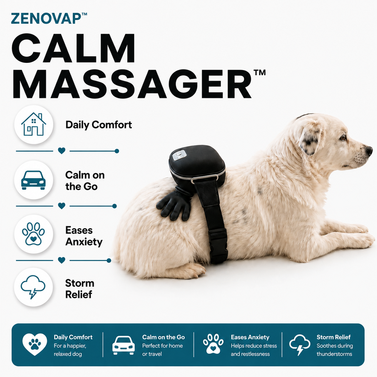 Zenovap™ CalmPaw Massager