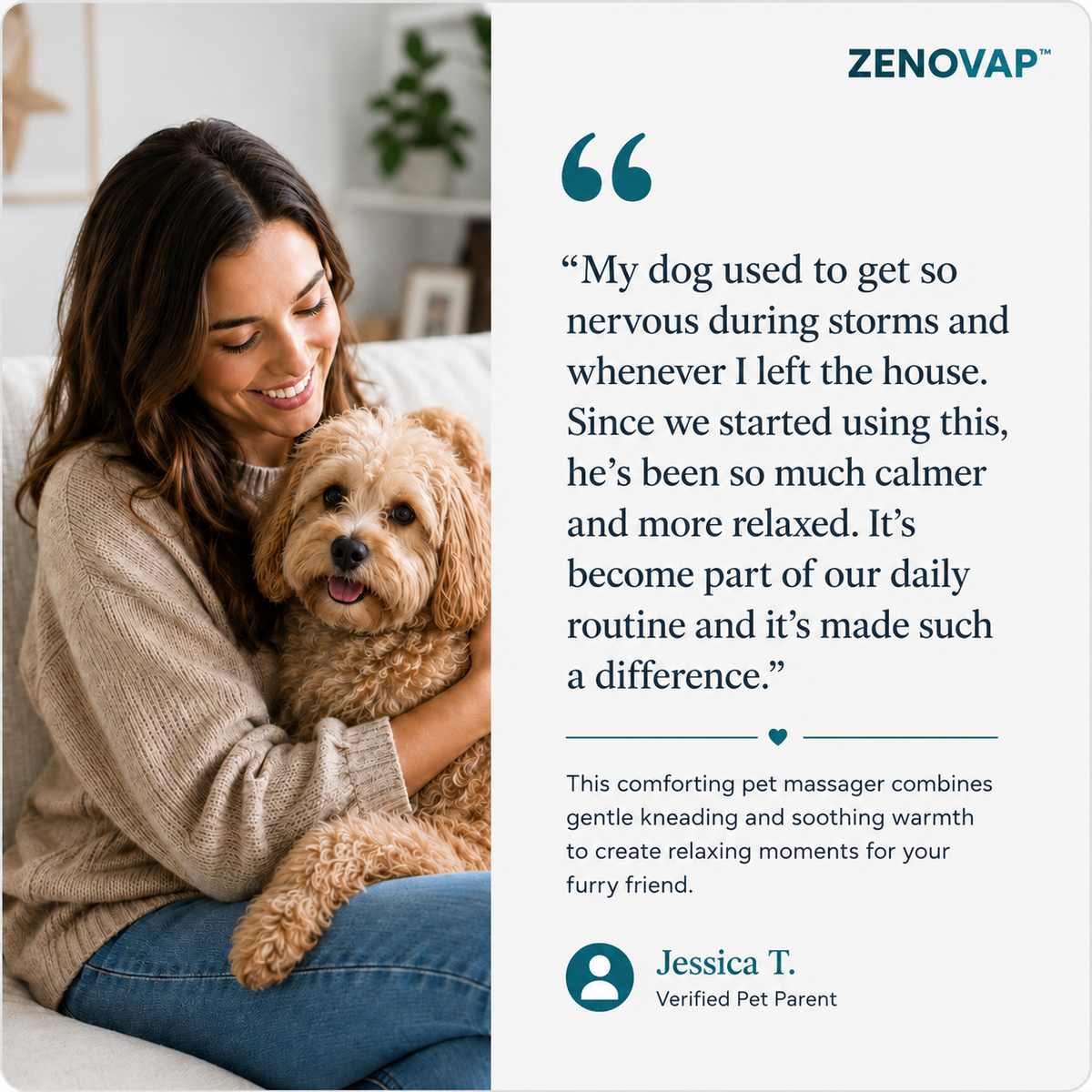 Zenovap™ CalmPaw Massager