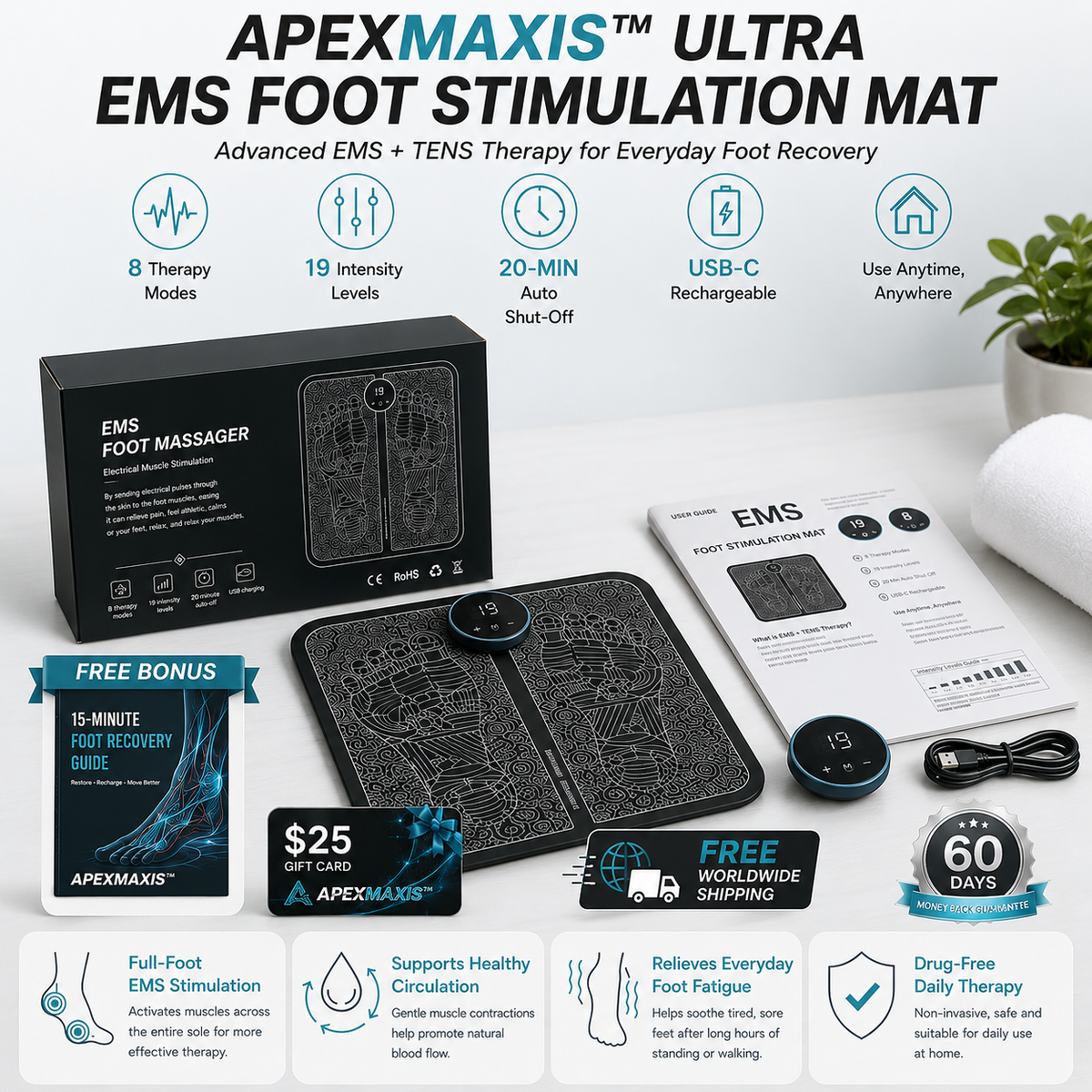 Zenovap™ StepRelief EMS Mat