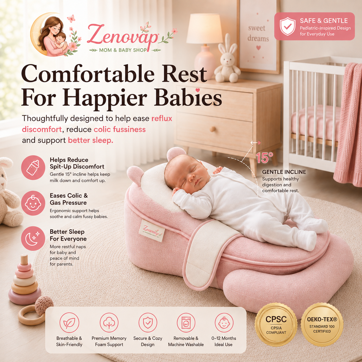 Zenovap™ DreamEase Lounger