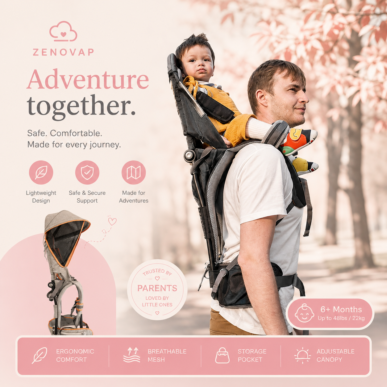Zenovap™ Adventure Carrier