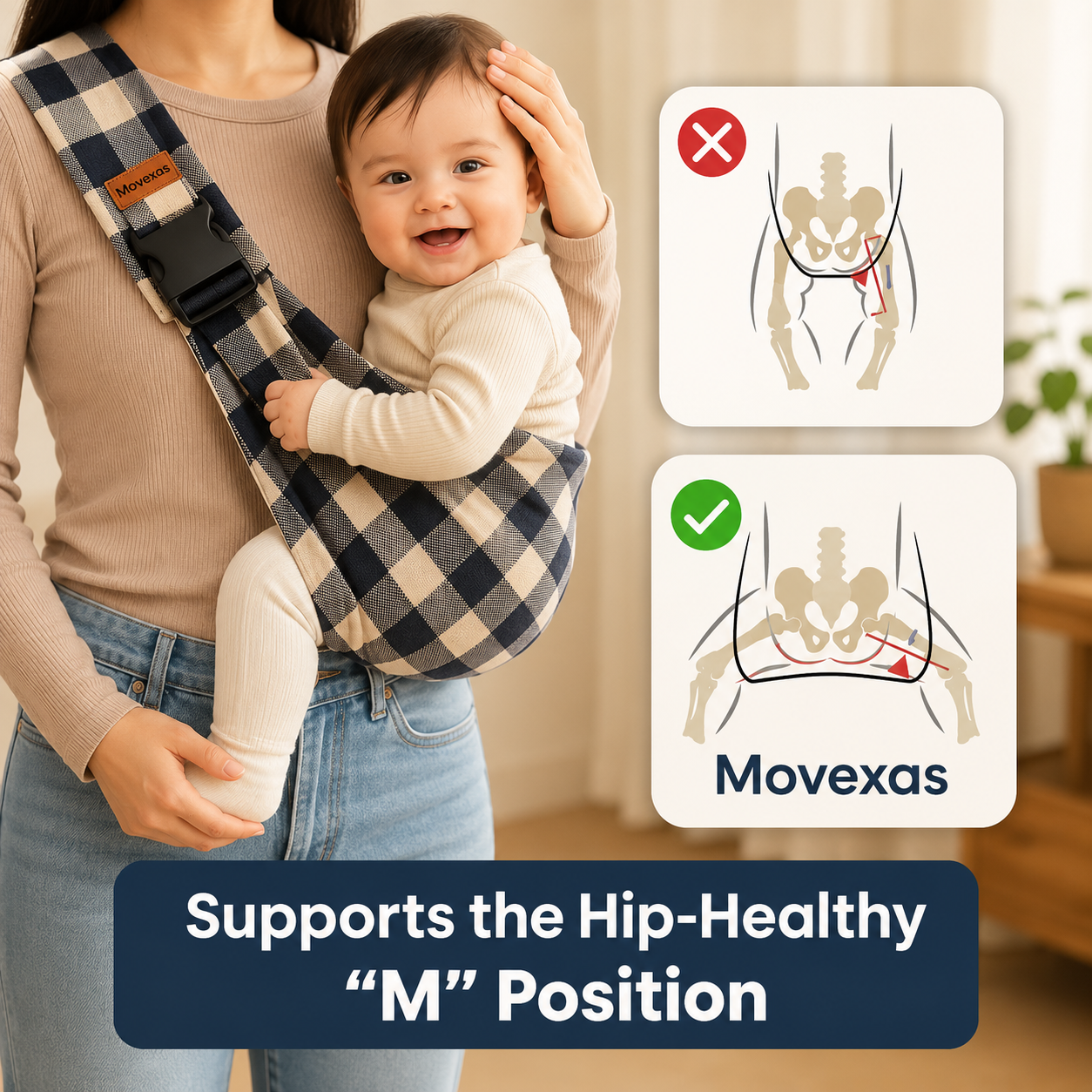 Zenovap™ SnugNest Baby Sling