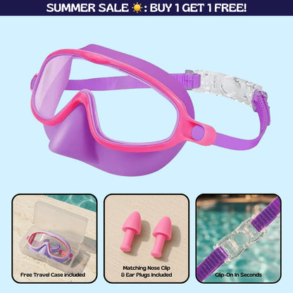 Zenovap™ AquaClip Kids Swim Goggles  (Nose cover)