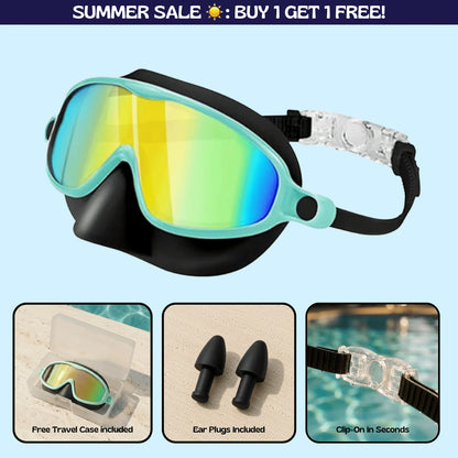 Zenovap™ AquaClip Kids Swim Goggles  (Nose cover)