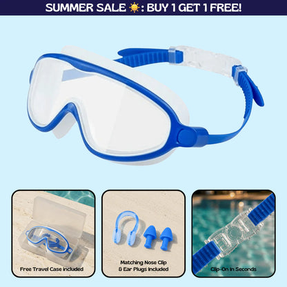 Zenovap™ AquaClip Kids Swim Goggles  (Nose clip)
