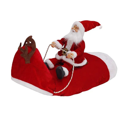 ZENOVAP™ Santa Sleigh Dog Costume