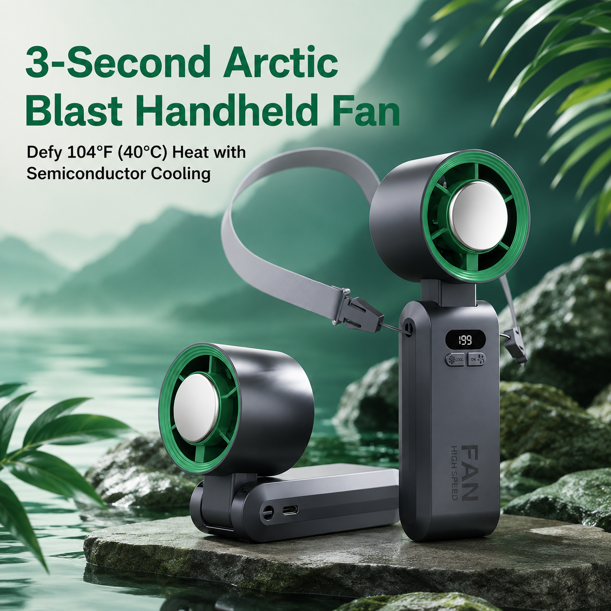 Zenovap® - Handheld Cooling Fan