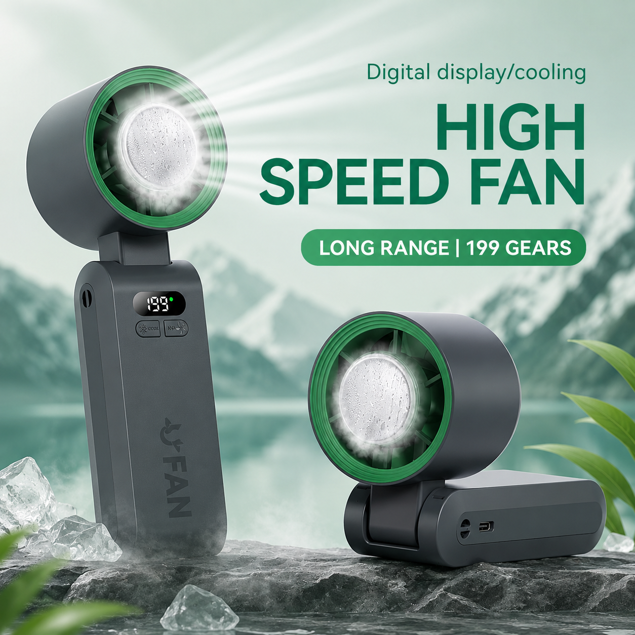 Zenovap® - Handheld Cooling Fan