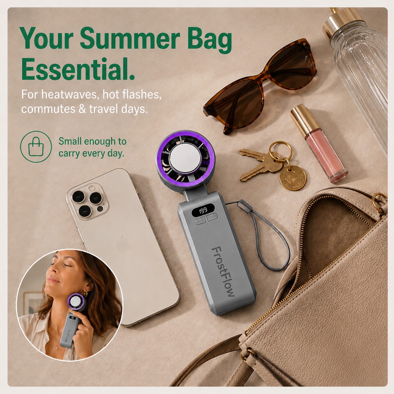 Zenovap® - Handheld Cooling Fan